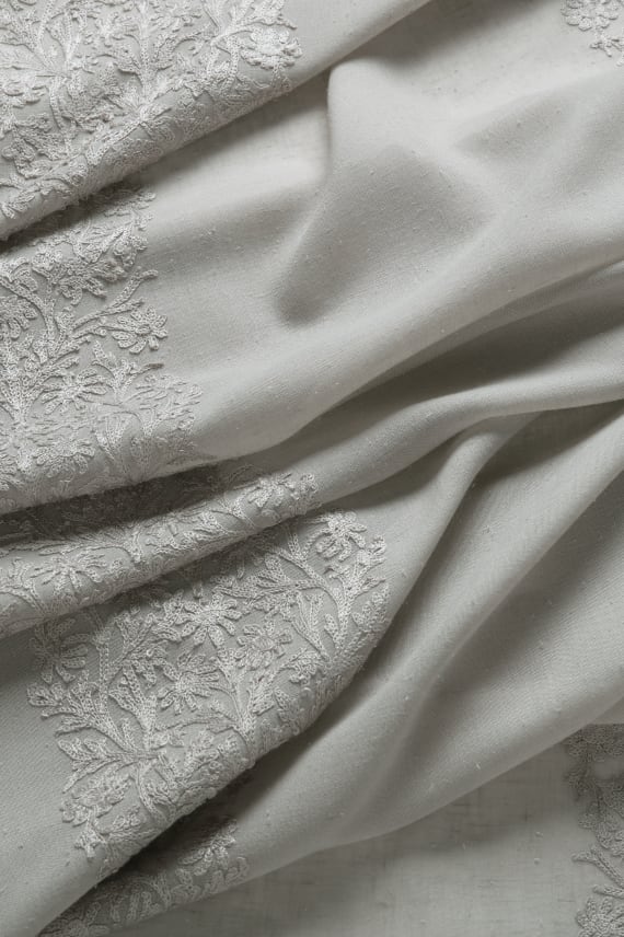 BLACKTHORN STRIPE SHEER harmaa